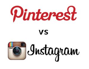 Instagram vs Pinterest Instagram vs Printerest